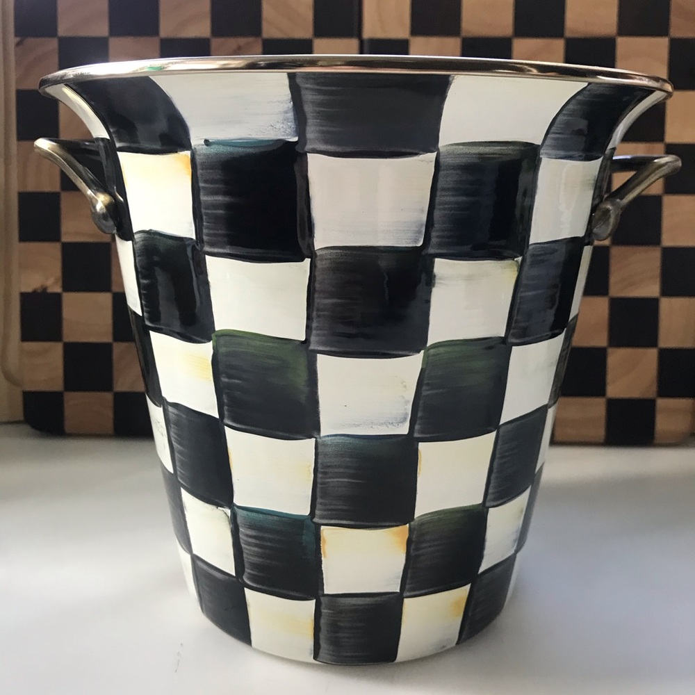 MacKenzie-Childs Courtly Check Wine Cooler